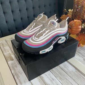 NIKE AIRMAX 97 “MIAMI AWAY) SZ 10 US